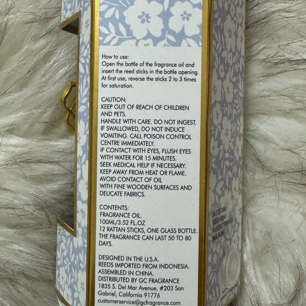 GC Fragrance Magnolia Blossom Reed Diffusers